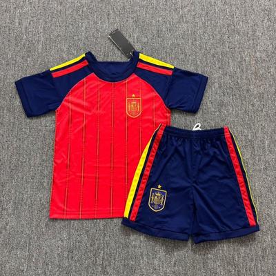 Spanien Kinder Trikot Yamal #10 Messi #10 Lewandowski #9