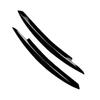 2Pcs Black Headlight Eyebrow Eyelid Cover ABS Decorative Trim Fit for VW Golf 6 MK6 GTI GTR 2008-2013 Car Accessories