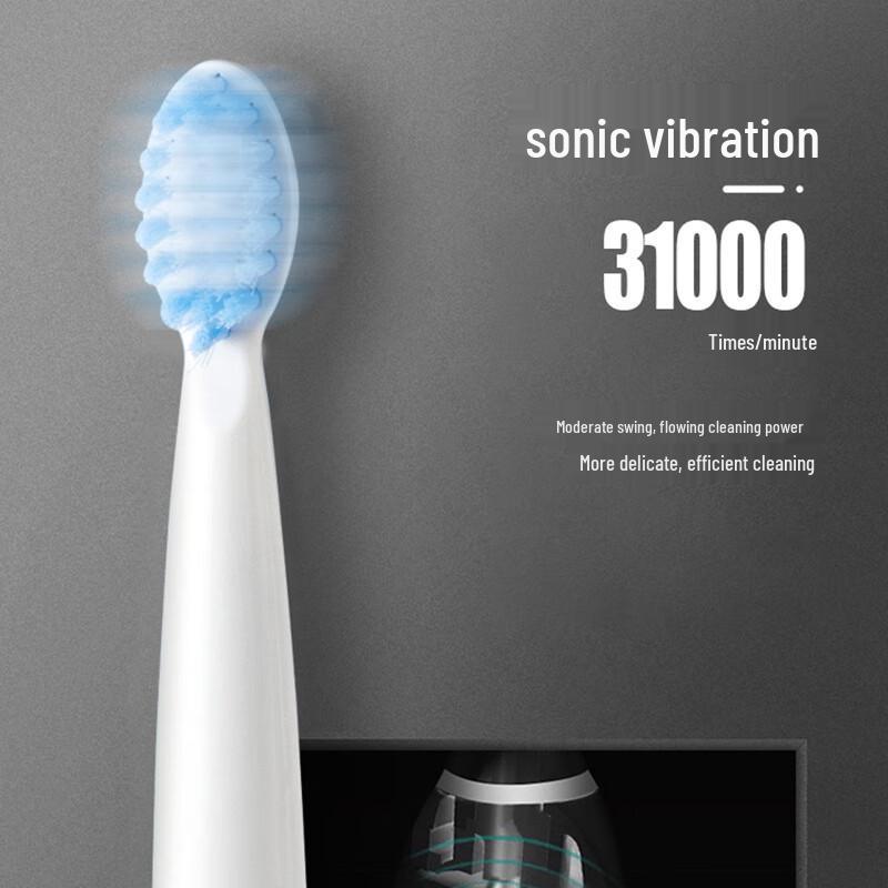 Qianbaimai Smart Sonic Electric Toothbrush CN Plug (adapter Included)