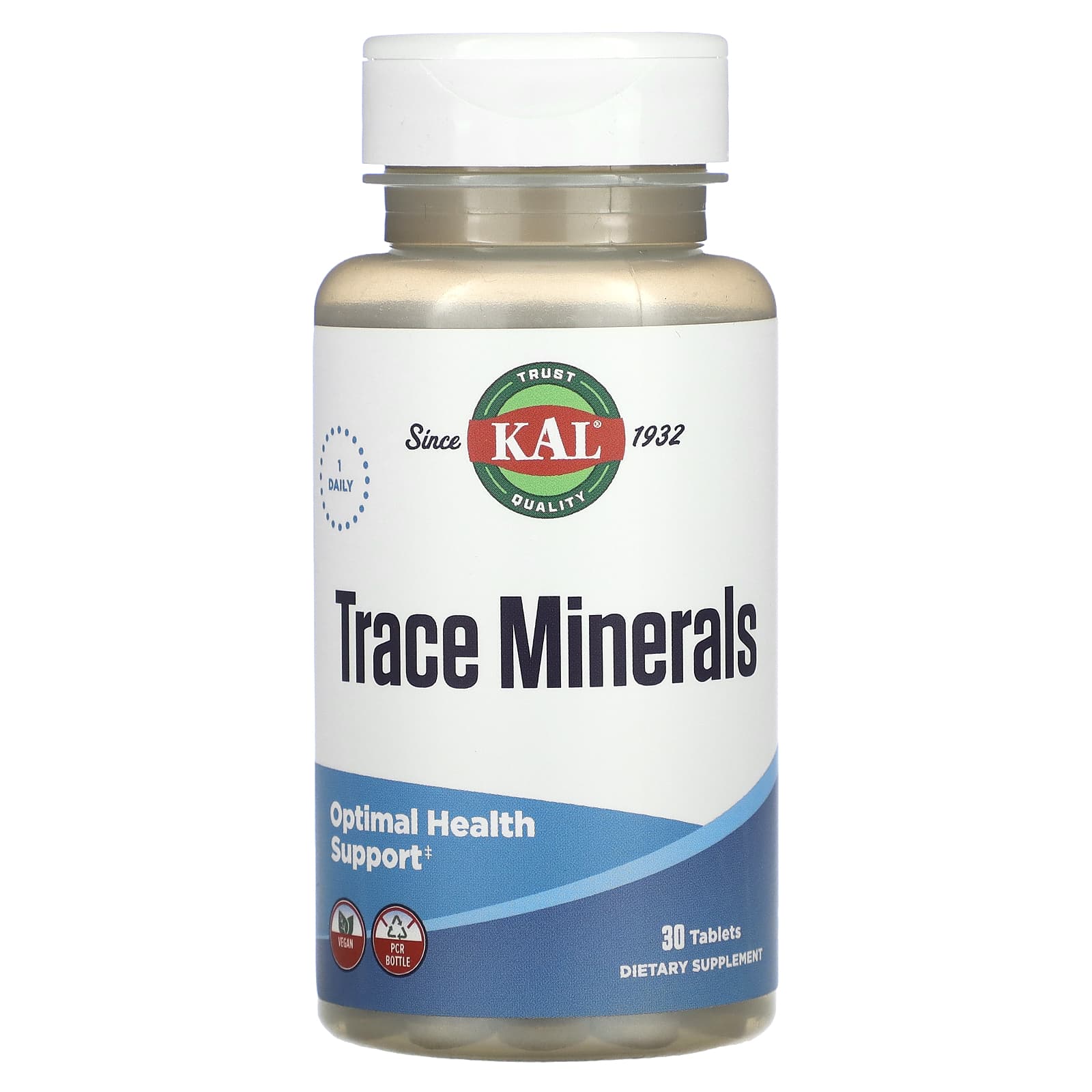 

Trace Minerals, 30 Tablets