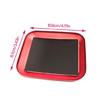 Red Magnetic Screw Tray Aluminum Efficient Magnetic Parts Tray for Long Service  Use for Organizing Small Hardware Pieces