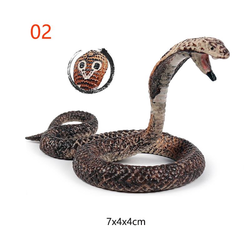 

Lifelike Fake Snakes Plaything Prank Rubber Snake Props Scare Birds Cobra Snake, Boa Constrictor, Coral Snake, Rattlesnake Halloween
