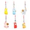 Phone Pendant 2026 Year of Horse Charm Good Luck Keychain Zodiac Animal Shape Mobile Phones Keys Bags Ornament