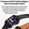 2025 Nové AI Diagnostika Zdraví Chytré Hodinky Ženy EKG HRV Funkce Krevní Tlak Kyselina Močová Lipidy BT Hovor Chytré Hodinky Dámské