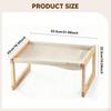 Elevated Cat Bed Hammock Breathable Portable Comfortable Raised Sleeping Frame for