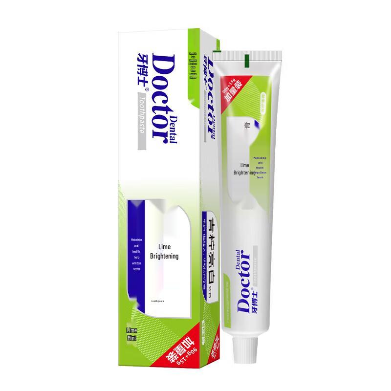 

Dr. Tooth Lime Brightening Toothpaste