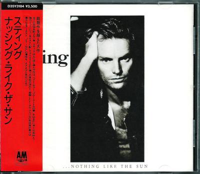 CD STING Nothing Like the Sun D35Y3184 AM 1987 Japan Rock Gebraucht