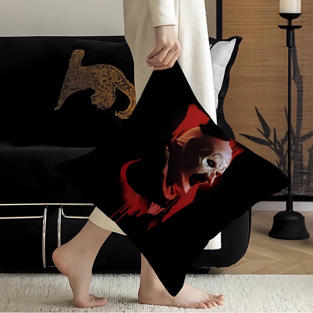 

Horror Movie TTERRIFIER Pillow Cushion Cover Pillowcase Living Room Sofa Home Decor Customized 30x30 cm