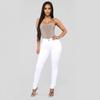 Damen Slimming High-Waist Stretch Bleistiftjeans