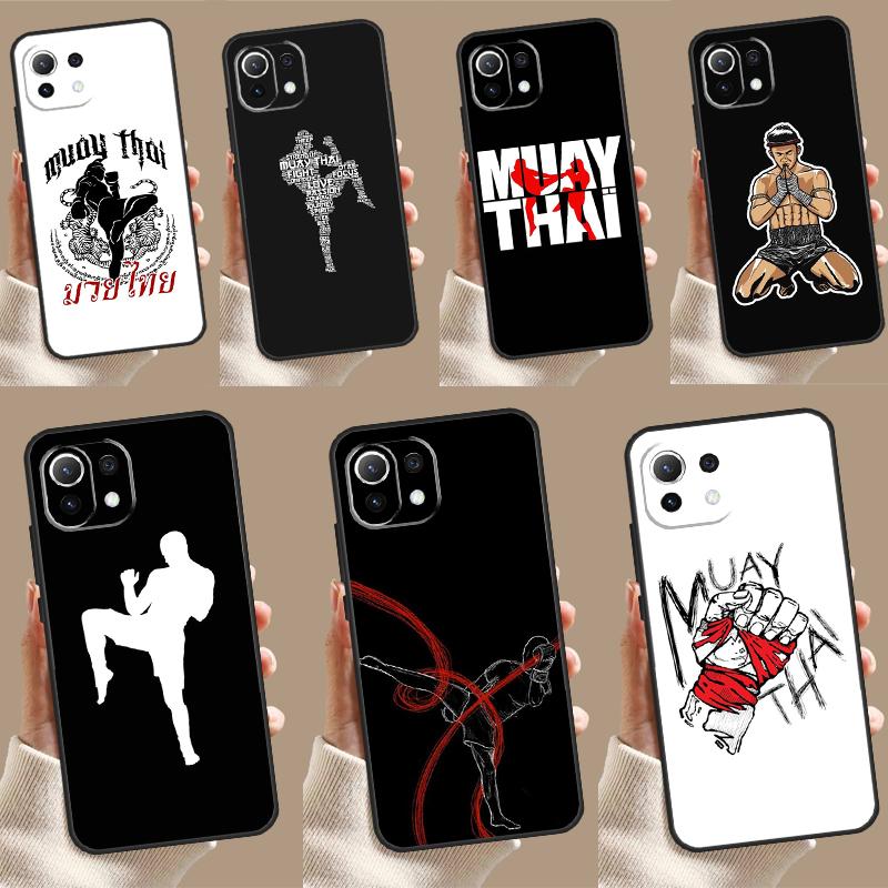 Muay Thai Case For Xiaomi 14 Ultra 13 12 Lite 11T 12T 13T Pro POCO X6 M6 X3 X5 Pro M5s F3 F5 F6 Cover