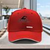Adjustable Swimming Print Sandwich Cap Lightweight Unisex Hat For Outdoor Weddings Parties