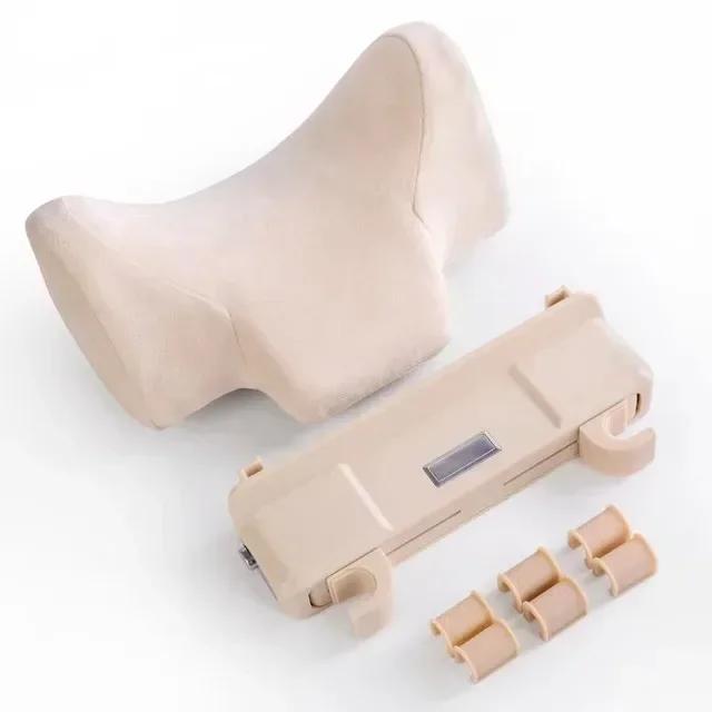 

Автомобильная подушка премиум-класса Подушка для шеи Автомобильная подушка для шеи Подушка для поддержки шейных позвонков для вождения бежевый