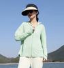 Ice silk cool clothes women's 1011 new summer UV protection long-sleeved ultra-thin blouse jacket cycling sunscreen clothing