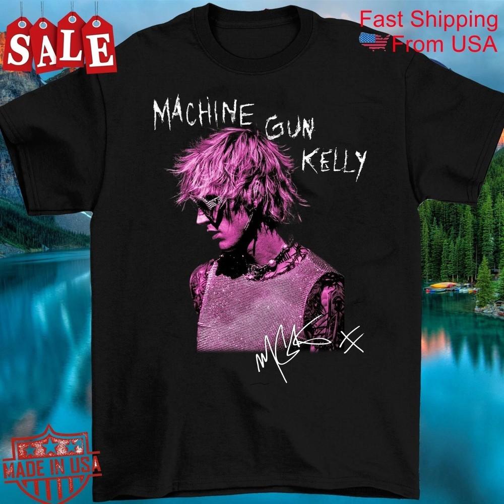 Machine Gun Kelly MGK signature Gift For Fans Unisex All Size TShirt Unisex T-Shirt XXXXL