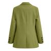 Damen Business Casual Lockere Passform Reverskragen Offene Vorderseite Langarm Blazer Jacke mit Klassischem Design für Büro und Tägliches Tragen