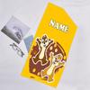 1pc Chip 'n' Dale1 Beach Towel with Custom Name, Beach/Swimming/Bath/Picnic/Camping Towel, Suitable for Seaside Beaches