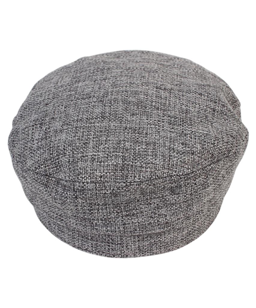 Yunibeosyeolkemiseuteuli Linen Logo Gray Marine Cap