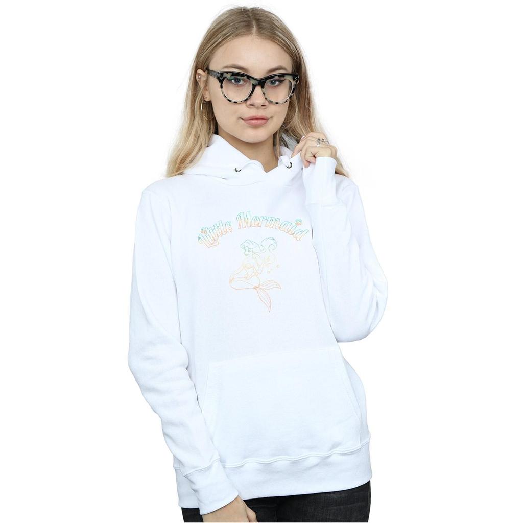 Disney Princess Womens/Ladies The Little Mermaid Gradient Hoodie