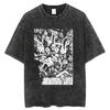 Junji Ito Tomie Horror Manga Vintage Washed Oversized T-Shirt | Unisex Horror Anime Streetwear Tee