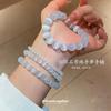 Opal Beaded Bracelet, Sweet Daily Commuter Beaded Bracelet, Niche Exquisite, Simple and High-end Bracelet Jewelry.