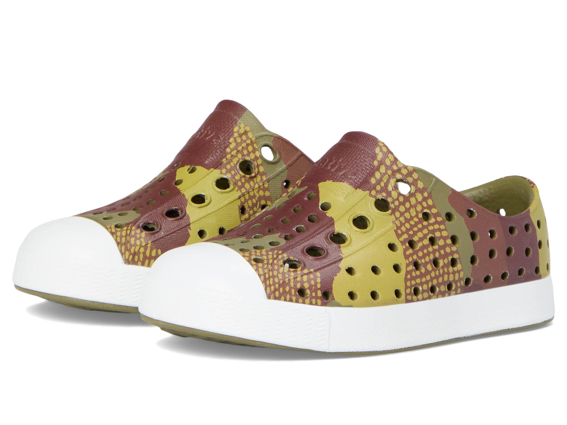 

Детские водные туфли с принтом Jefferson SEAWEED CAMO см [Native Shoes] Child-ROOKIE GREEN/SHELL WHITE/BITTER 17.0