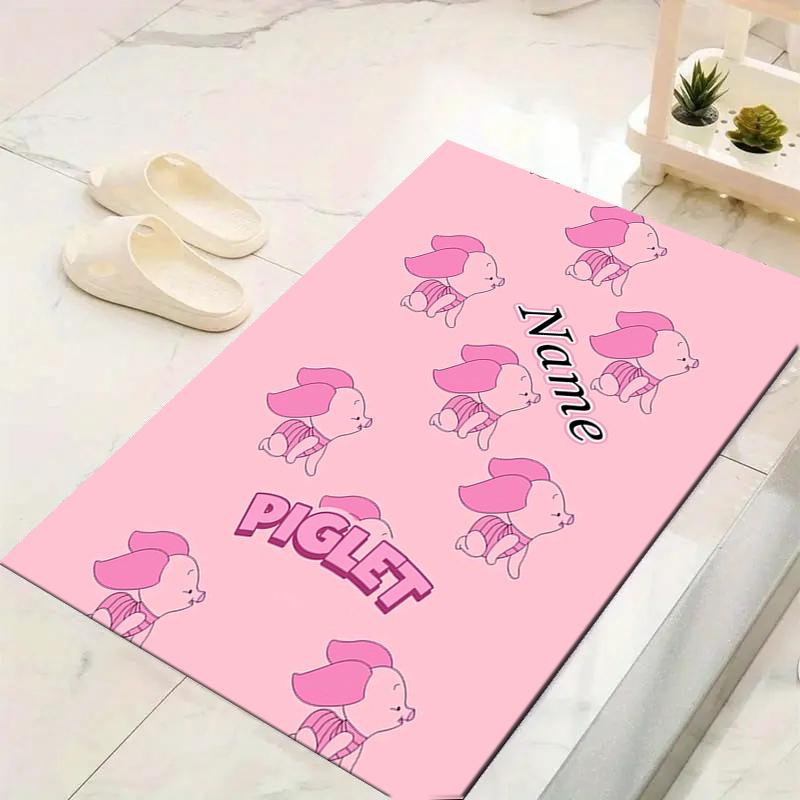 Custom 1Pc Piglet'S Butterflies Adventure Rug Office Carpet Indoor Outdoor Entrance Doormat Nonslip Soft And Comfortable Living Room D916359