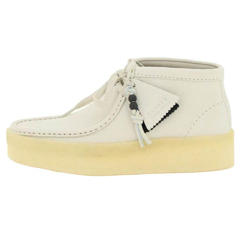 Clarks Originals Wallabee Cup zābaki, balts