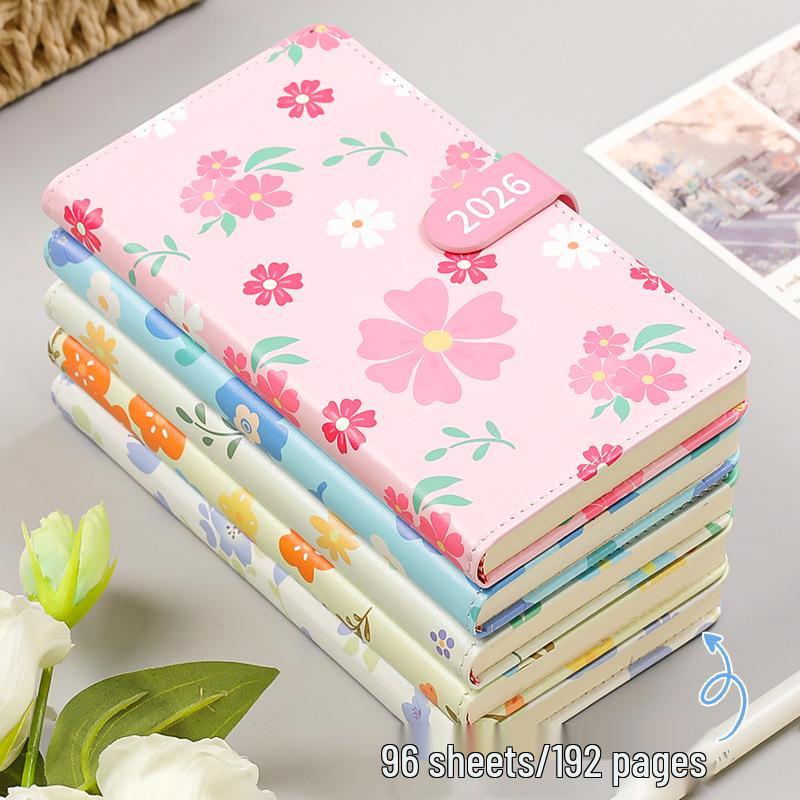 A6 Portable Planner: Daily, Weekly & Monthly To-Do List Notebook