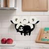 Metal Sheep Toilet Paper Roll Holder Wall Mounted Free Standing Toilet Roll Holder Hold Up To 7 Rolls Toilet Paper Stand Shelf