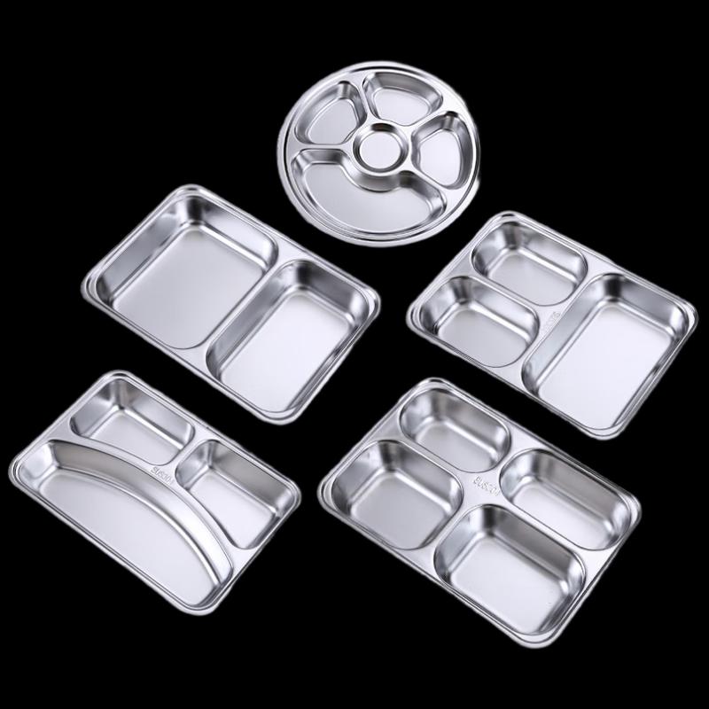 Stainless Steel Compartment Lunch Box for Students