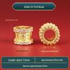 Vintage Brass Filigree Pearl Spacer Beads for Handmade DIY Bracelets