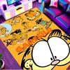 Garfield Print Rug, Washable Floor Carpet, For Entryway Dorm Laundry Room Office Study, Home Decor Birthday Christmas Gift