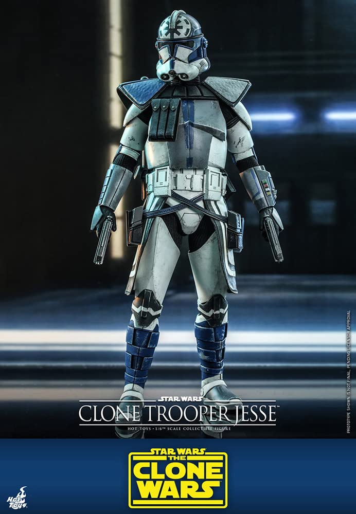 TV Masterpiece Star The Clone Wars Clone Scale Figure White Wars Trooper/Jesse 1/6