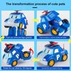 Novo Robô de Atualização Deformação Transformação Figura de Ação Anime Desenho Animado Brinquedo Infantil Para Crianças Modelo de Carro Avião Brinquedos de Presente Rob