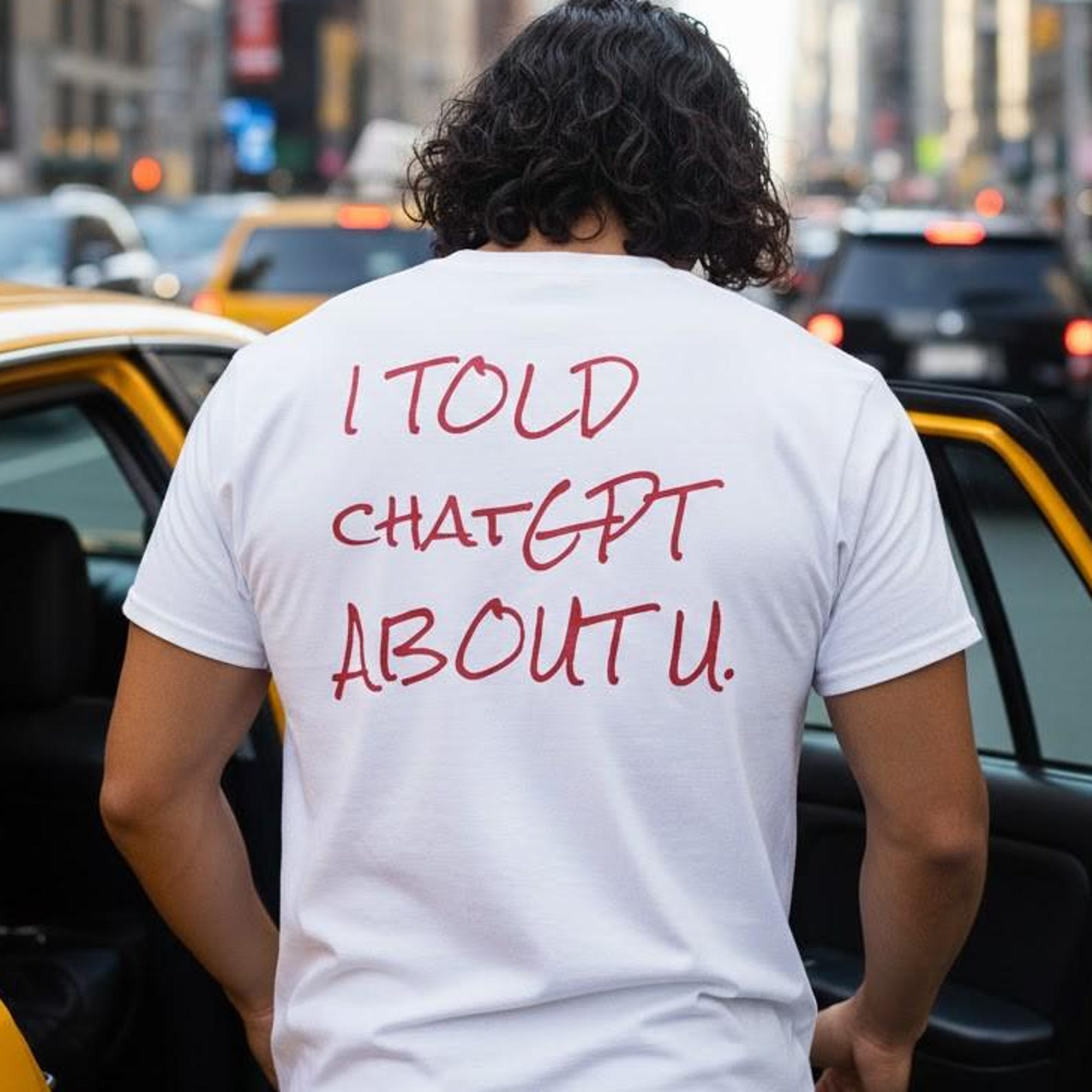 I told chatGPT about you | Cotton Shirt S