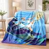 Erling Haaland Printed Flannel Blanket Warm Comfort Bed Throw For Indoor Home Decoration