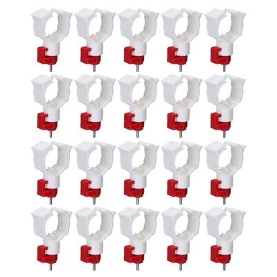 20pz Abbeveratoi per polli Tettarelle multiuso per pollame Pollo Anatra Uccello