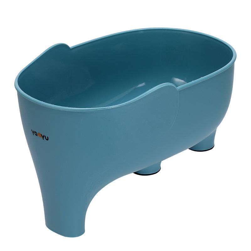 Drain Basket Kitchen Multifunctional Sink Filter Household Vegetable and Fruit Washing Vegetable Basket Yanyu Elephant Drain Basket