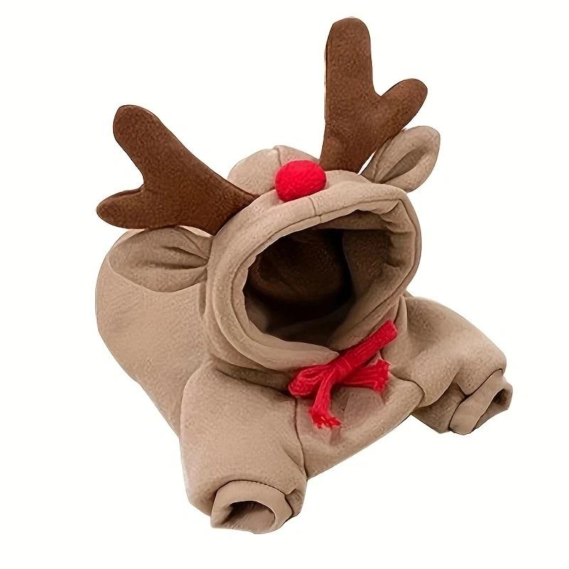 Niedliche Obst-Hundekleidung für kleine Hunde, Kapuzenpullover, warme Fleece-Haustierkleidung, Welpen- und Katzenkostüm, Mantel für französische Chihuahua, Jackenanzug
