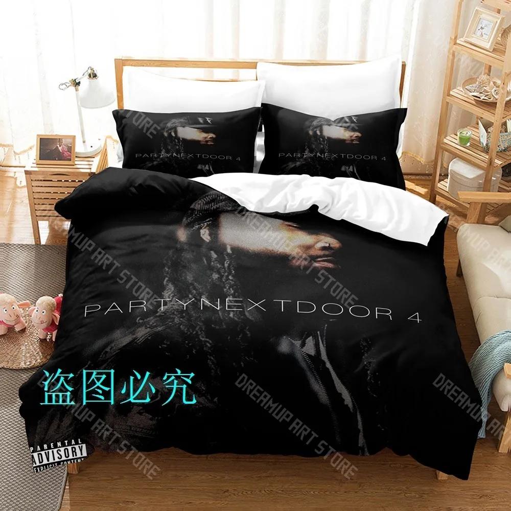 3D Print Partynextdoor 4 Bedding Set Single Twin Full Queen King Size Bed Set Adult Kid Bedroom Duvetcover Sets