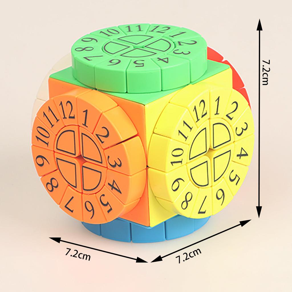 Magic Cube 2x2x2 Digital Time Machine Cube racing stress-relieving puzzle professional smooth speed game children's toy gift