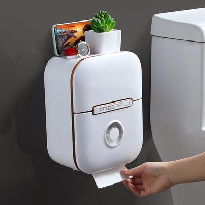 Light Luxury Multifunctional Wall-Mounted Tissue Storage Box