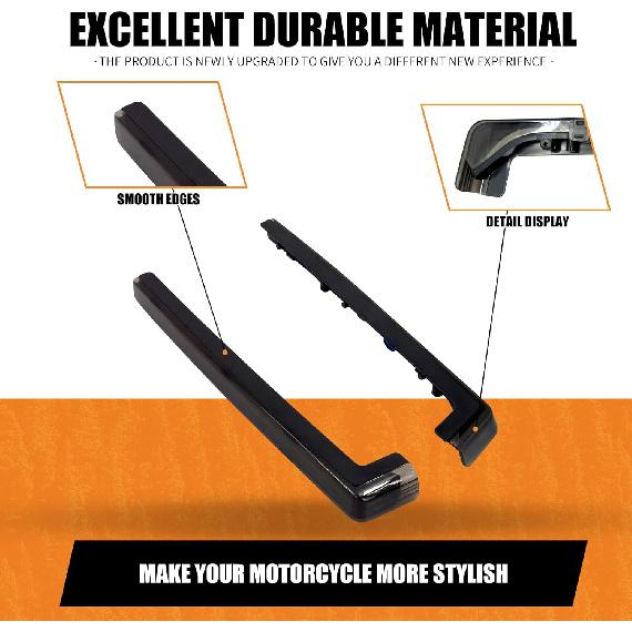 Tour Pack Accent Side Marker LED Light Fit for Harley Electra Glide Ultra FLHTC 06-19 Road Glide 11-25 Ultra Limited 14-24 CVO Limited 14-20 Tri