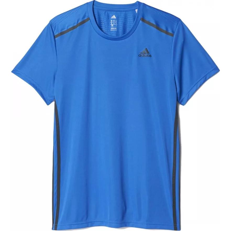 

Adidas Cool365 Tee Удобная мягкая футболка с круглым вырезом и коротким рукавом для фитнеса Мужская футболка синяя AY7314 S