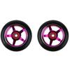 Professional Replacement Elastic 100mm Stunt Scooter Wheel with Bearing Bushings