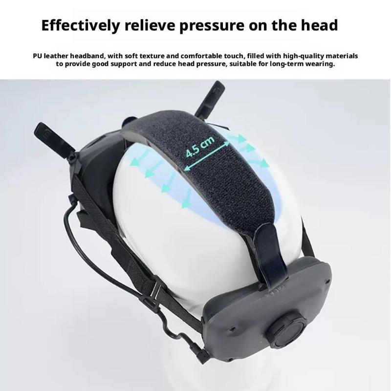 For DJI N3 Flight Eye Lens Strap Comfortable And Adjustable Size Adjustable PU Pressure Reducing Headband