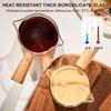 Hot selling Wooden Handle Hand-brew Coffee Machine Single/double-mouth Glass Coffee Measuring Cup Precise Scale, 750ML, Reusable
