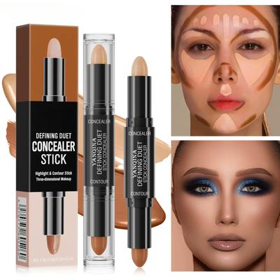 Face Foundation Concealer Pen Long Lasting Dark Circles Cover Contour Stick Cosmetic Makeup Tools