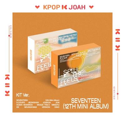 (KiT ver.) SEVENTEEN [SPILL THE FEELS] 12. MINI-ALBUM