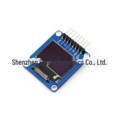 OLED RGB da 0,95" (PER) con Header a Pin Curvi Orizzontali Colorati e Interfaccia SPI a 4 Fili